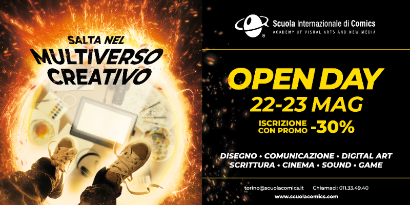 OPEN DAY// 22 - 23 MAGGIO 2026