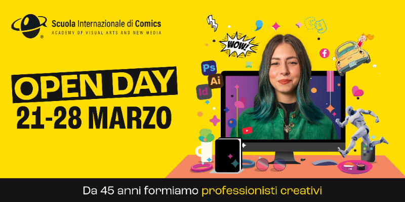 Immagine news 21 e 28 marzo 2025 • OPEN DAY ROMA 