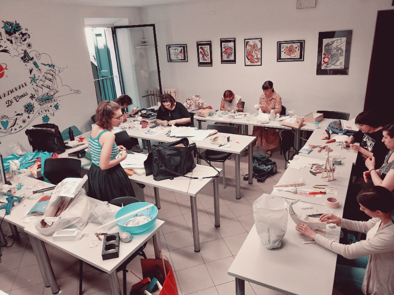 Foto della sede di Reggio Emilia della scuola Comics